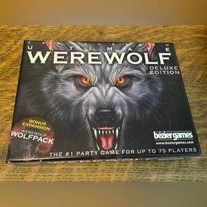 Ultimate werewolf deluxe edition with Wolfpack expansion